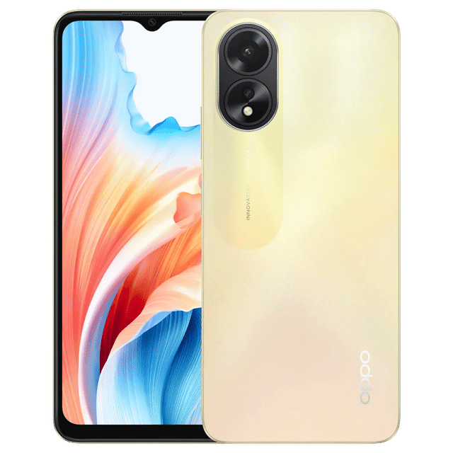 Buy oppo A38 (4GB RAM, 128GB, Glowing Gold) Online - Croma